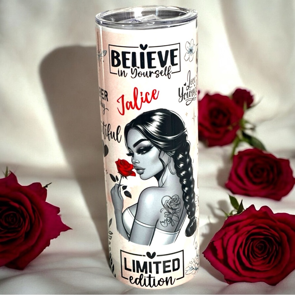 20 oz. Custom Inspirational Stainless Steel Tumbler